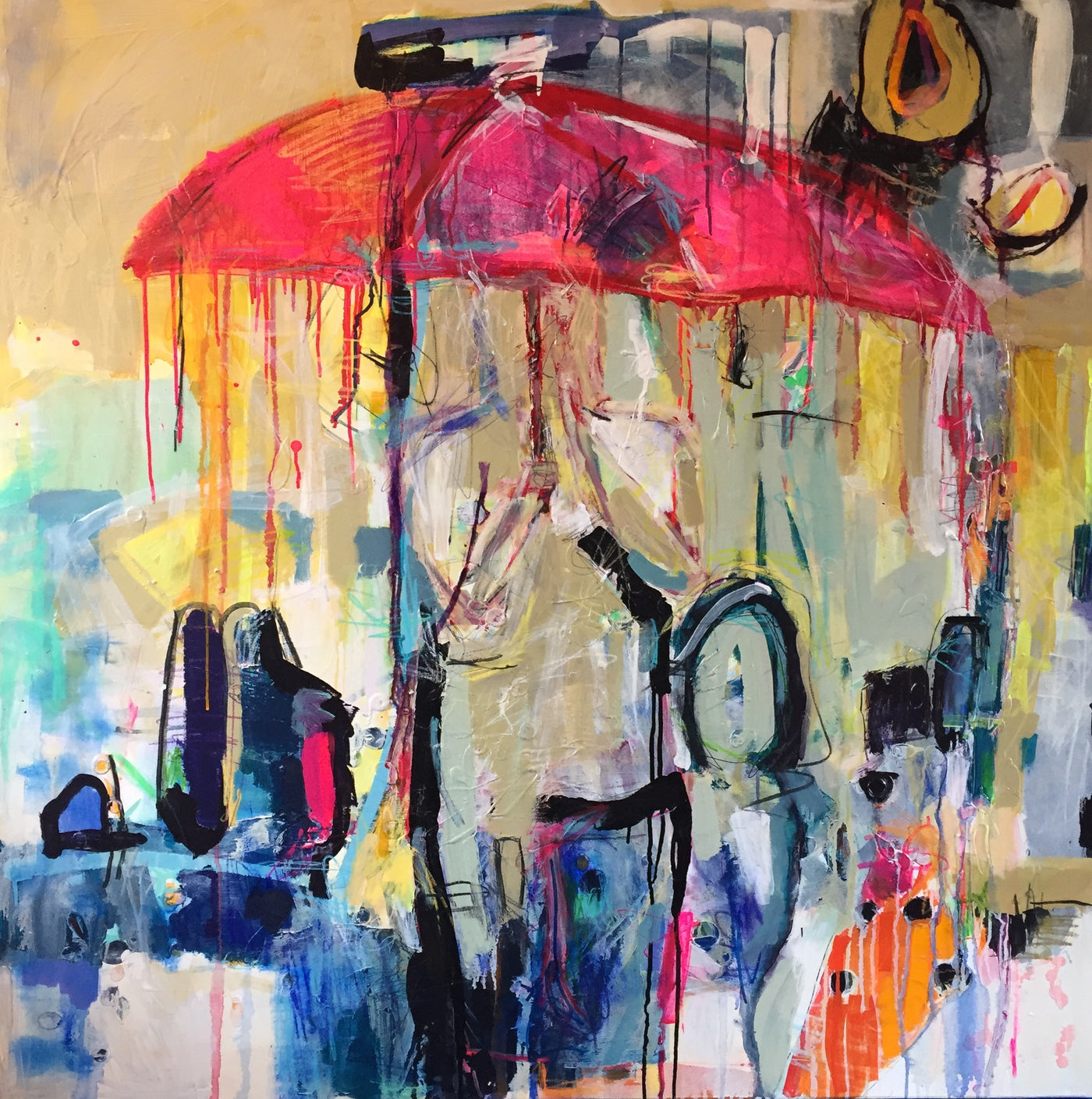 Paris in Rain